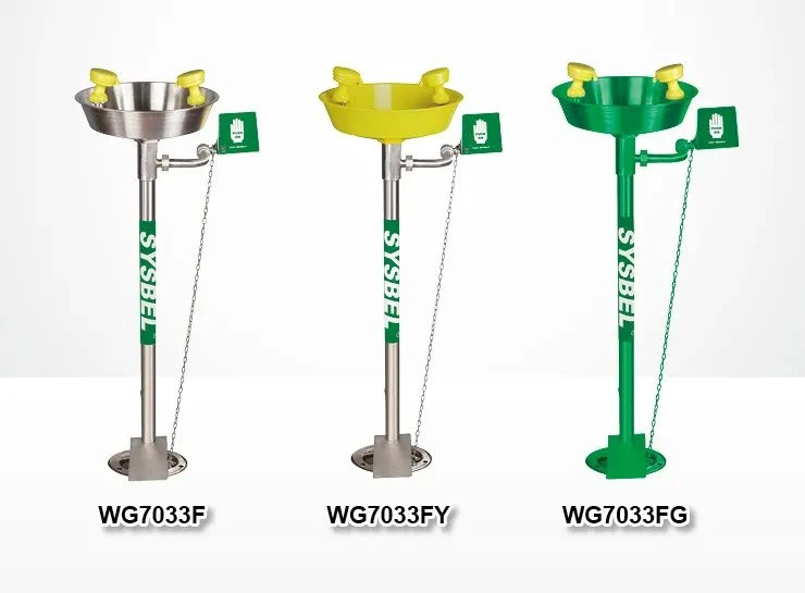 Vertical Emergency Eyewash Station Vertical Emergency Eyewash Station