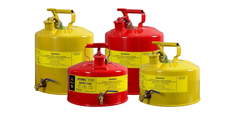 SYSBEL Safety Dispensing Can - SCAN005R (Red, 2.5 Gal / 9.5L) SYSBEL Safety Dispensing Can - SCAN005R (Red, 2.5 Gal / 9.5L)